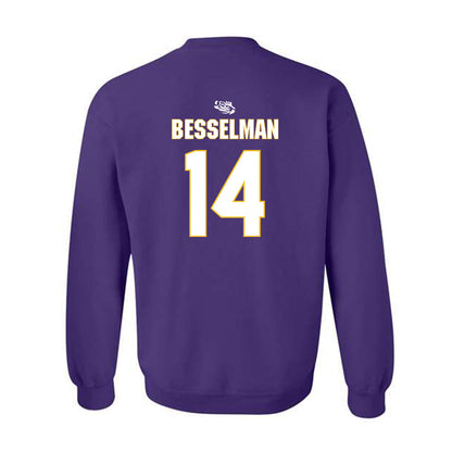 LSU - NCAA Women's Basketball : Izzy Besselman - Crewneck Sweatshirt Replica Shersey