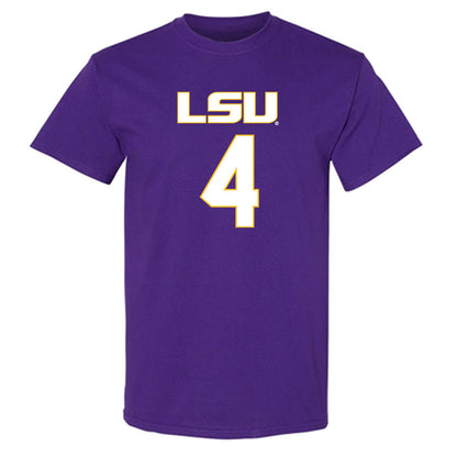 LSU - NCAA Women's Basketball : Flaujae Johnson - T-Shirt Replica Shersey