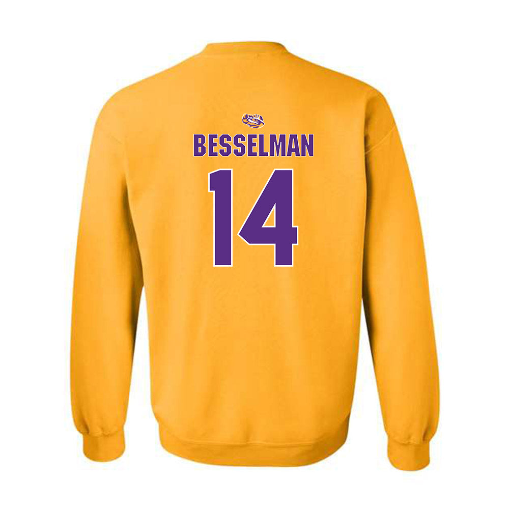 LSU - NCAA Women's Basketball : Izzy Besselman - Crewneck Sweatshirt Replica Shersey