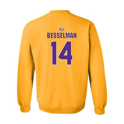 LSU - NCAA Women's Basketball : Izzy Besselman - Crewneck Sweatshirt Replica Shersey