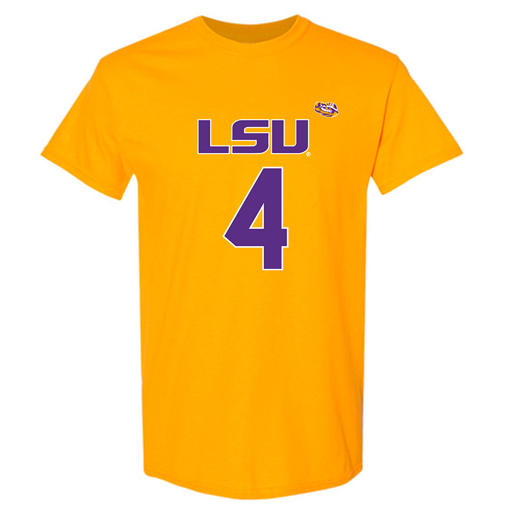 LSU - NCAA Women's Basketball : Flaujae Johnson - T-Shirt Replica Shersey