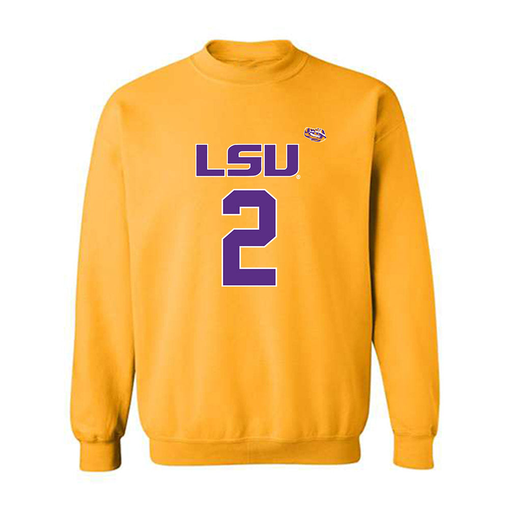 LSU - NCAA Women's Basketball : Amani Bartlett - Crewneck Sweatshirt Replica Shersey