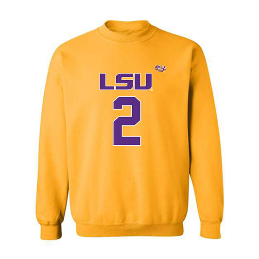 LSU - NCAA Women's Basketball : Amani Bartlett - Crewneck Sweatshirt Replica Shersey