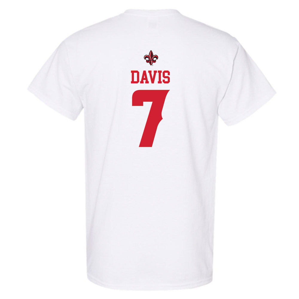 Louisiana - NCAA Football : Elijah Davis - Short Sleeve T-Shirt