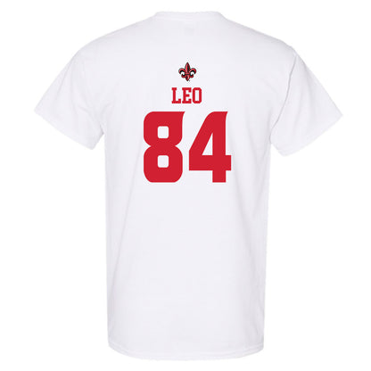 Louisiana - NCAA Football : Thomas Leo - White Replica Shersey Short Sleeve T-Shirt