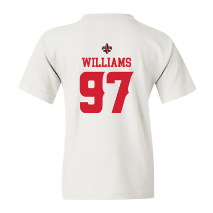 Louisiana - NCAA Football : Lance Williams - Youth T-Shirt Replica Shersey