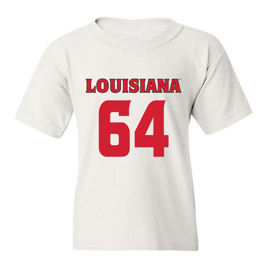 Louisiana - NCAA Football : Bryant Williams - White Replica Shersey Youth T-Shirt