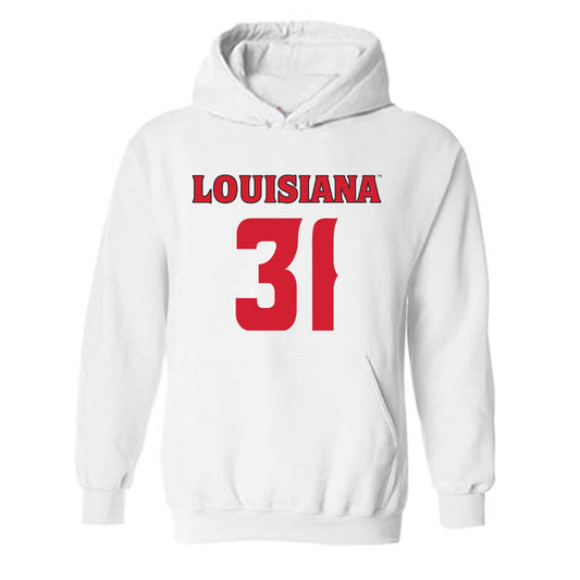 Louisiana - NCAA Football : Trey Fite - Hooded Sweatshirt Replica Shersey
