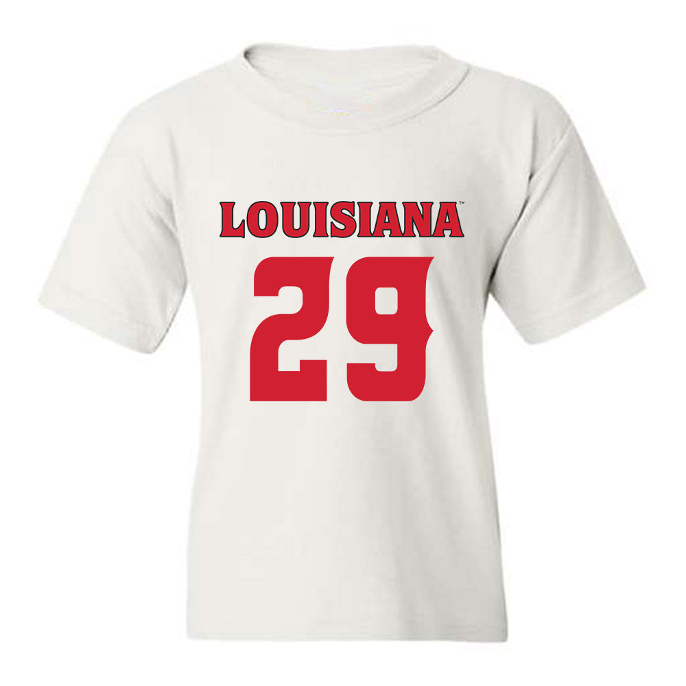 Louisiana - NCAA Football : Denim Day - White Replica Shersey Youth T-Shirt