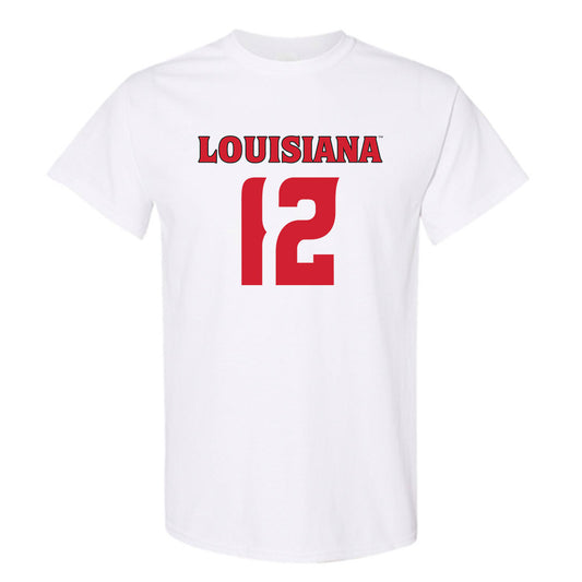 Louisiana - NCAA Football : Lance LeGendre - White Replica Shersey Short Sleeve T-Shirt
