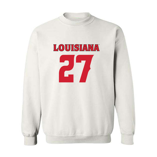 Louisiana - NCAA Football : Kendrell Williams - White Replica Shersey Sweatshirt