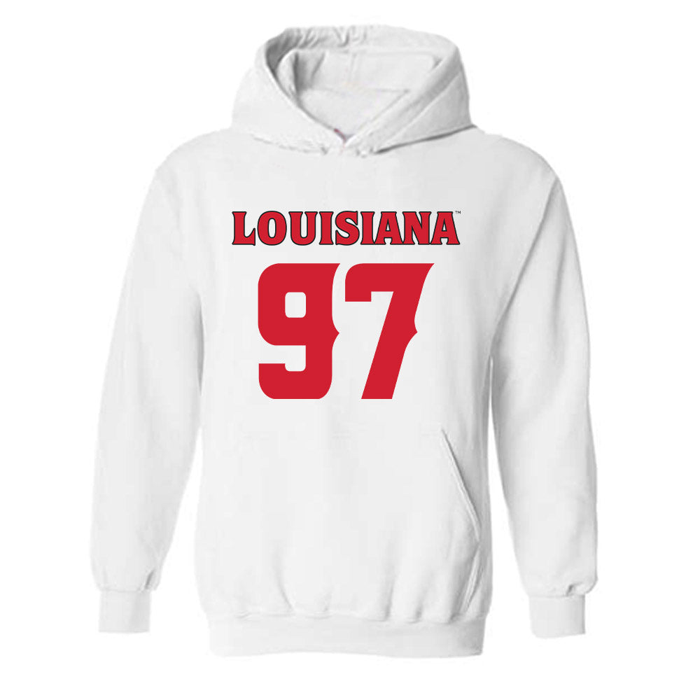 Louisiana - NCAA Football : Lance Williams - Hooded Sweatshirt Replica Shersey