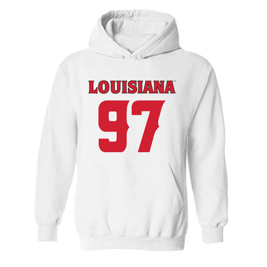 Louisiana - NCAA Football : Lance Williams - Hooded Sweatshirt Replica Shersey