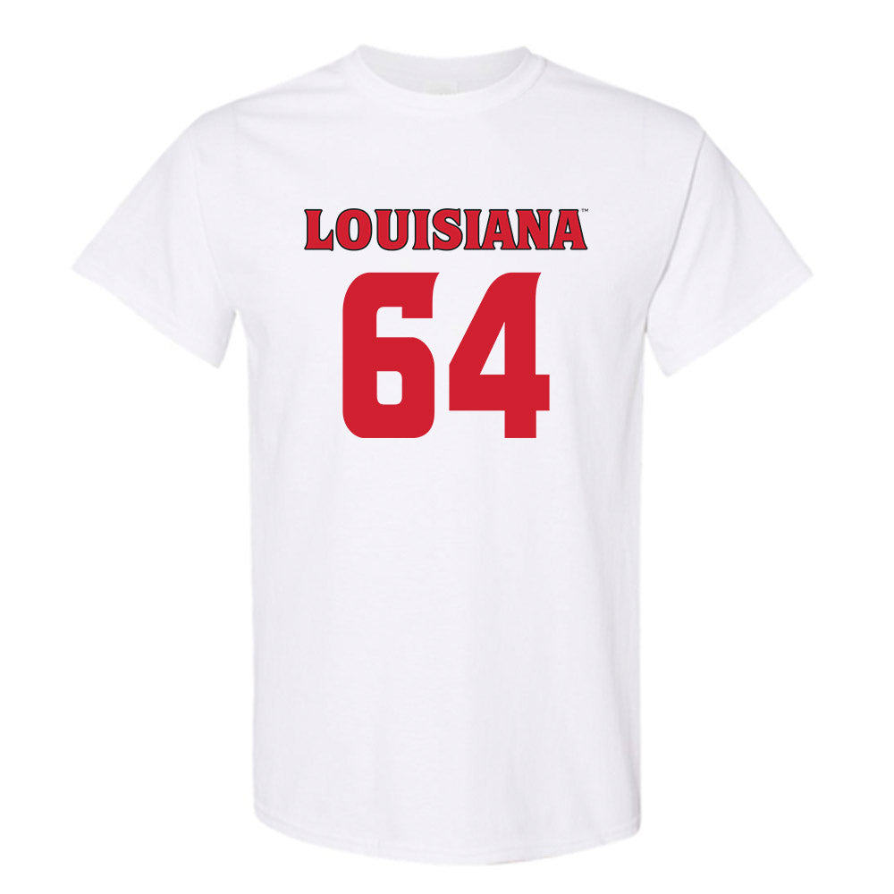 Louisiana - NCAA Football : Bryant Williams - White Replica Shersey Short Sleeve T-Shirt