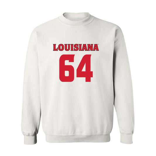 Louisiana - NCAA Football : Bryant Williams - White Replica Shersey Sweatshirt