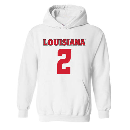 Louisiana - NCAA Football : Jasper Williams - Hooded Sweatshirt Replica Shersey