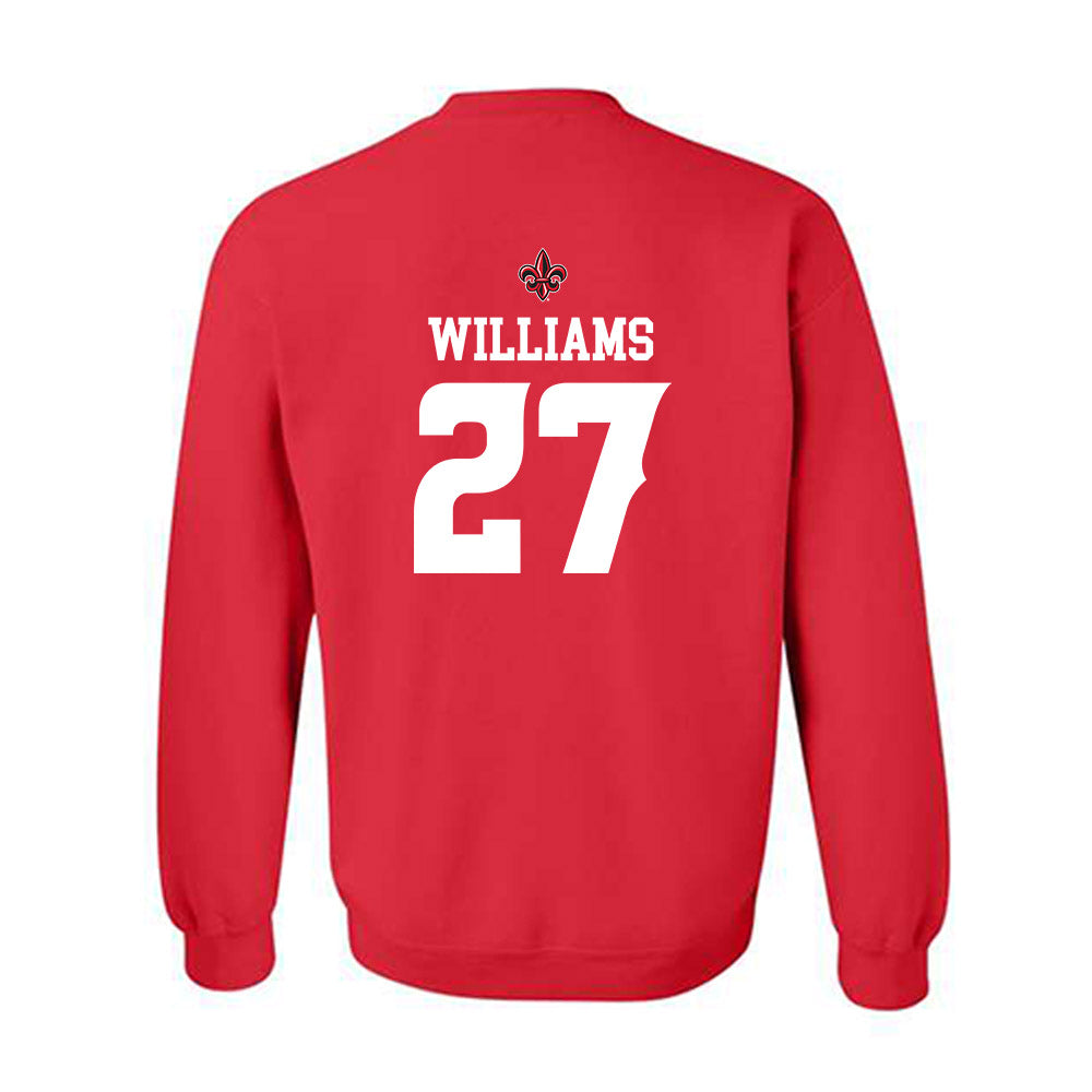 Louisiana - NCAA Football : Kendrell Williams - Red Replica Shersey Sweatshirt