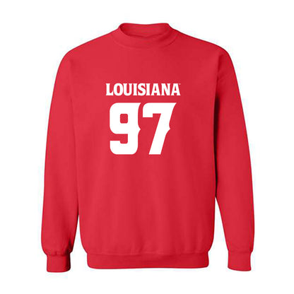 Louisiana - NCAA Football : Lance Williams - Crewneck Sweatshirt Replica Shersey