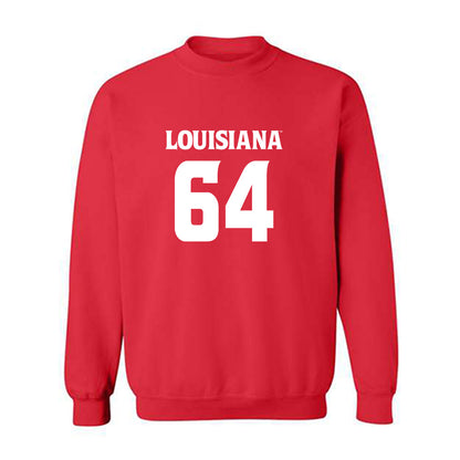 Louisiana - NCAA Football : Bryant Williams - Red Replica Shersey Sweatshirt