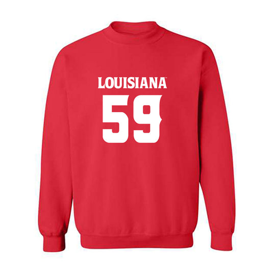 Louisiana - NCAA Football : Andrew Martinez - Crewneck Sweatshirt Replica Shersey