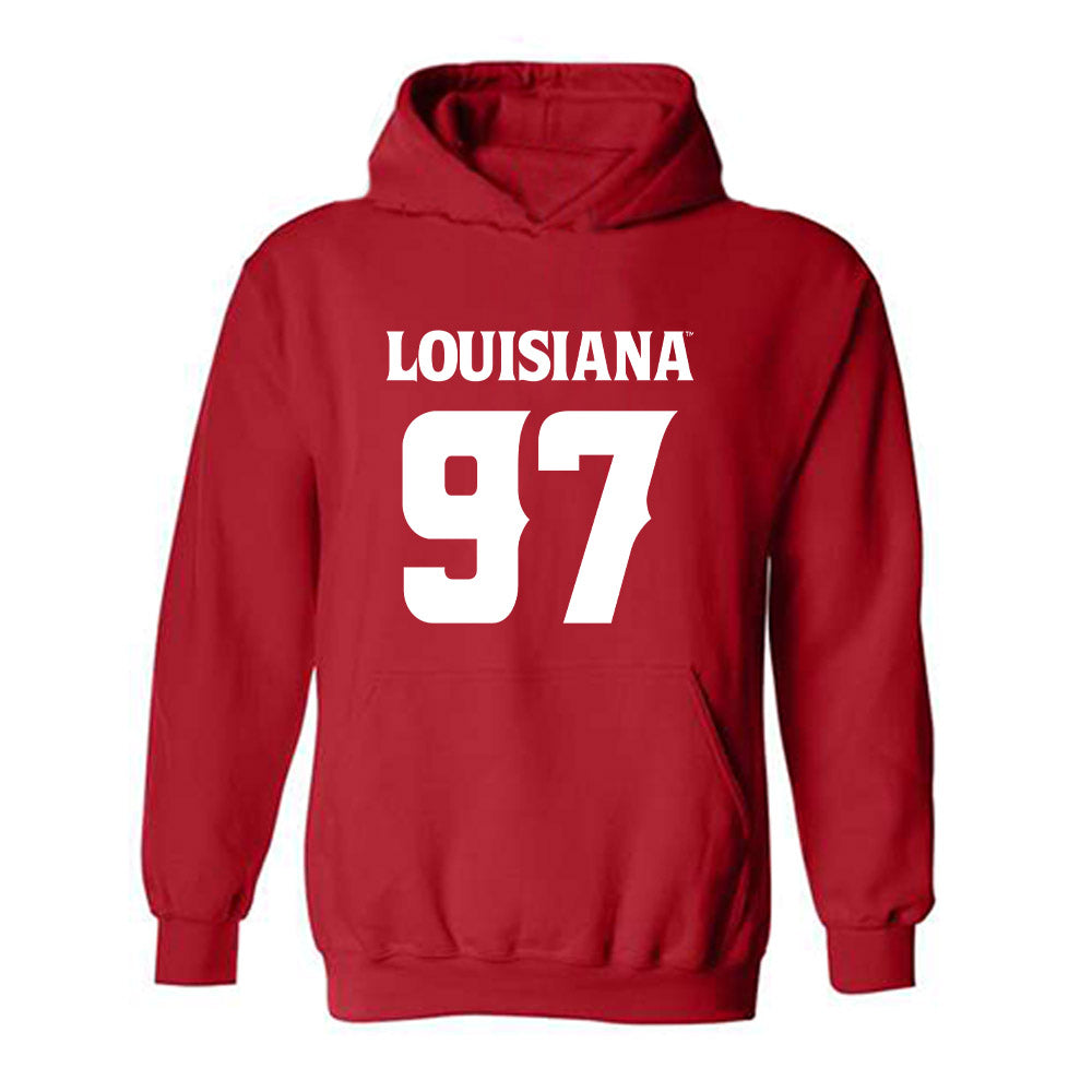 Louisiana - NCAA Football : Lance Williams - Hooded Sweatshirt Replica Shersey