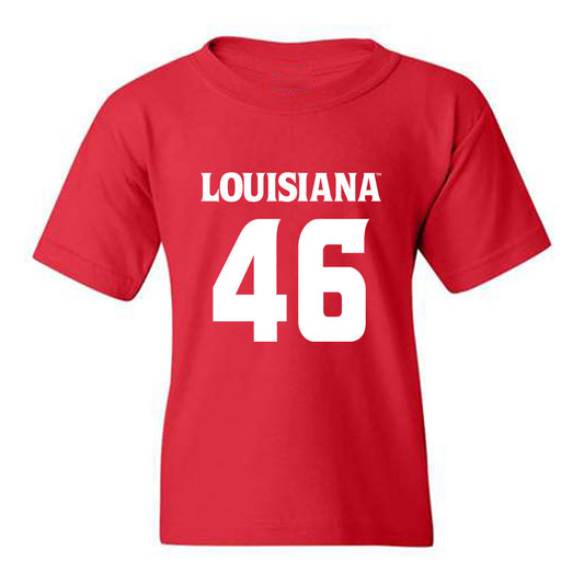 Louisiana - NCAA Football : Emiliano Soldevilla - Youth T-Shirt Replica Shersey