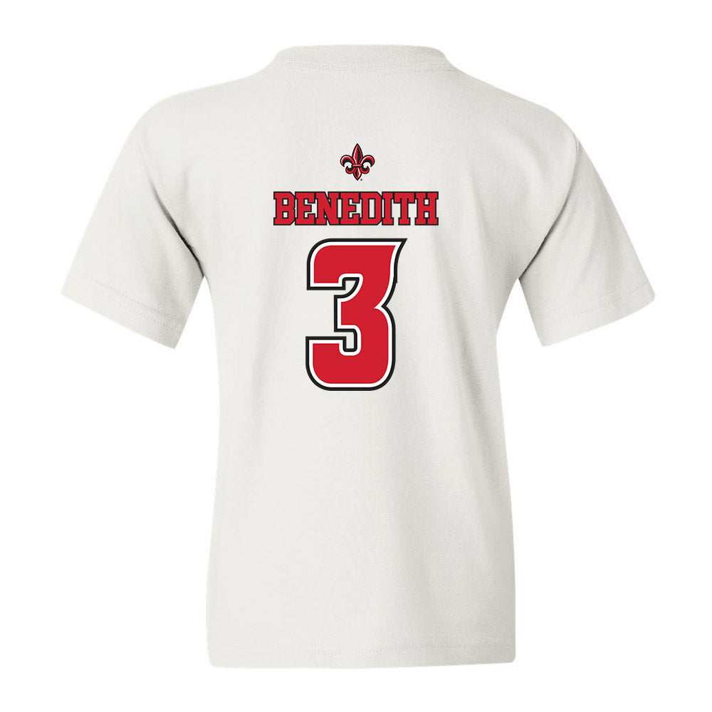 Louisiana - NCAA Women's Basketball : Nubia Benedith - Youth T-Shirt Replica Shersey