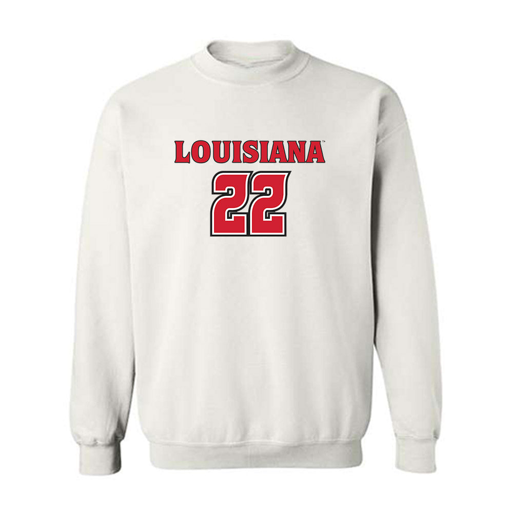 Louisiana - NCAA Women's Basketball : Jaylyn James - Crewneck Sweatshirt Replica Shersey