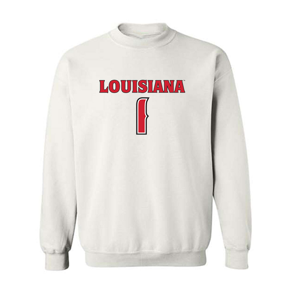 Louisiana - NCAA Women's Basketball : Mariah Stewart - Crewneck Sweatshirt Replica Shersey