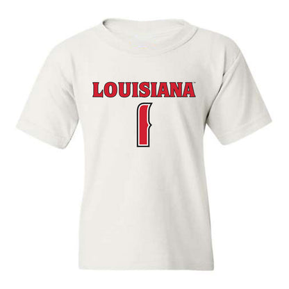 Louisiana - NCAA Women's Basketball : Mariah Stewart - Youth T-Shirt Replica Shersey