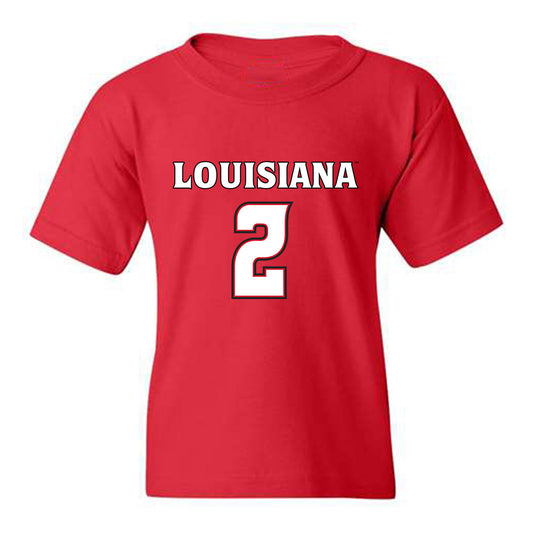 Louisiana - NCAA Women's Basketball : Brandi Williams - Youth T-Shirt Replica Shersey
