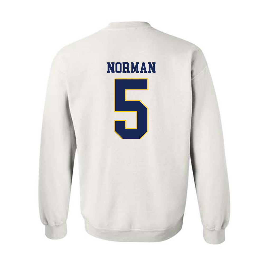 Marquette - NCAA Men's Basketball : Tre Norman - Crewneck Sweatshirt Replica Shersey