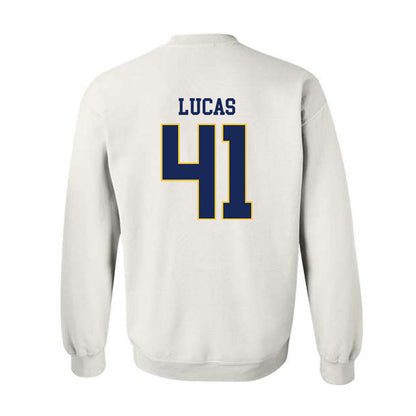 Marquette - NCAA Men's Basketball : Jonah Lucas - Crewneck Sweatshirt Replica Shersey