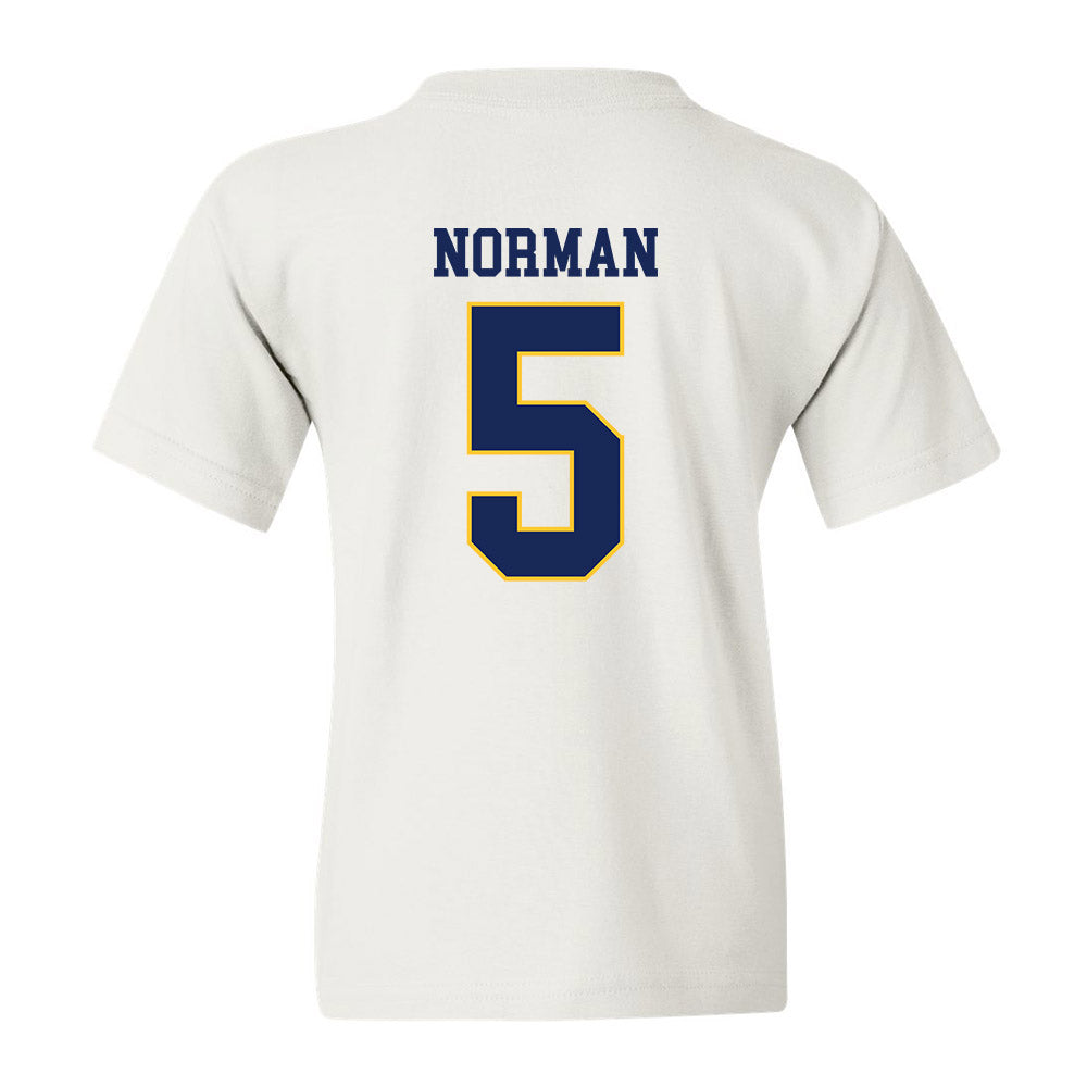 Marquette - NCAA Men's Basketball : Tre Norman - Youth T-Shirt Replica Shersey