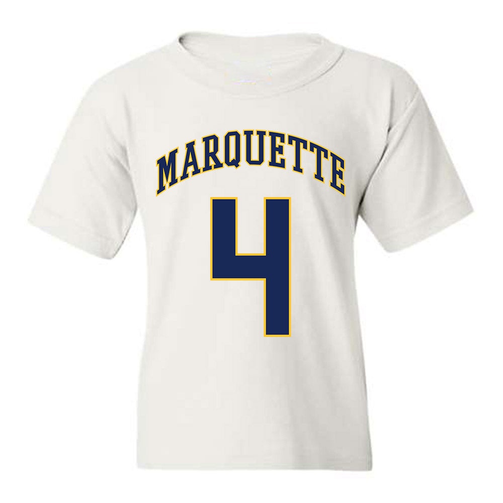 Marquette - NCAA Men's Basketball : Stephen Stevie Mitchell - Youth T-Shirt Replica Shersey