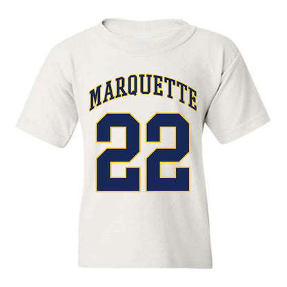 Marquette - NCAA Men's Basketball : Sean Jones - Youth T-Shirt Replica Shersey