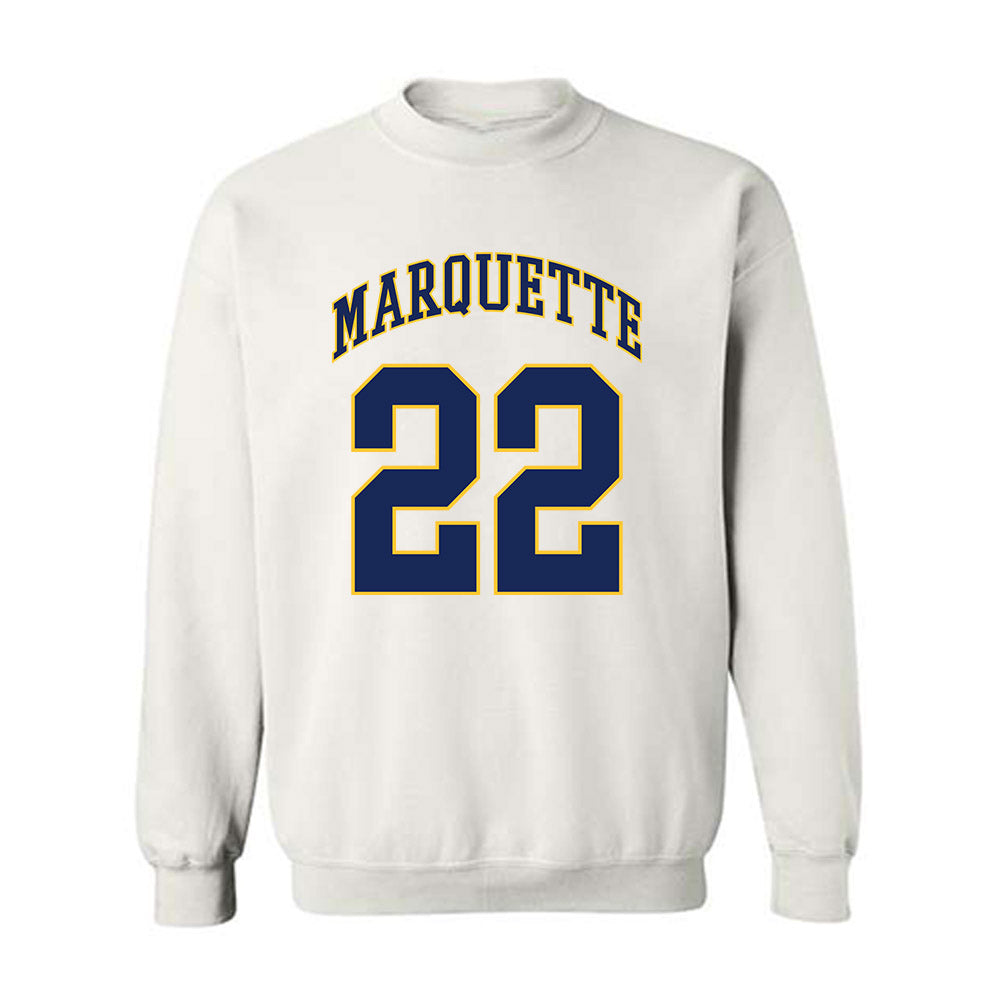 Marquette - NCAA Men's Basketball : Sean Jones - Crewneck Sweatshirt Replica Shersey