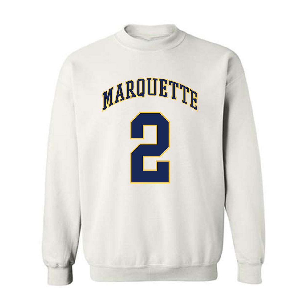 Marquette - NCAA Men's Basketball : Chase Ross - Crewneck Sweatshirt Replica Shersey