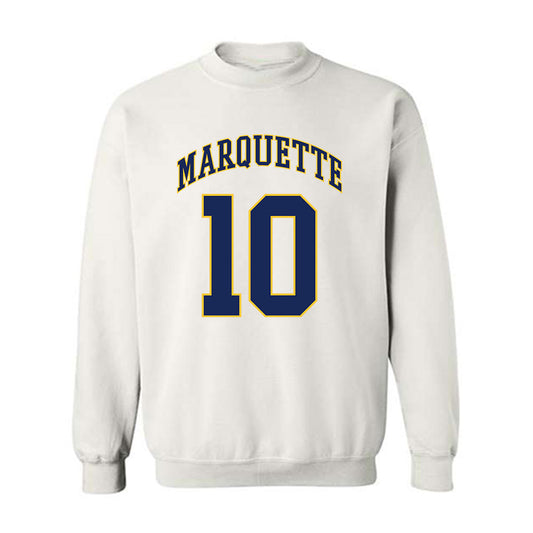 Marquette - NCAA Men's Basketball : Zaide Lowery - Crewneck Sweatshirt Replica Shersey