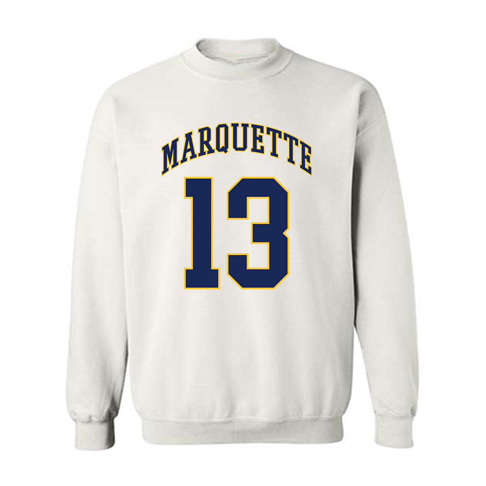 Marquette - NCAA Men's Basketball : Osasere Ighodaro - Crewneck Sweatshirt Replica Shersey