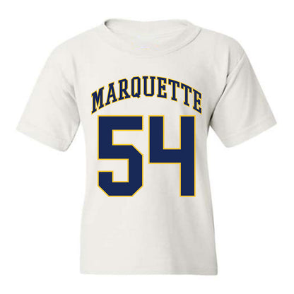 Marquette - NCAA Men's Basketball : Jake Ciardo - Youth T-Shirt Replica Shersey