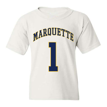 Marquette - NCAA Men's Basketball : Kameron Jones - Youth T-Shirt Replica Shersey