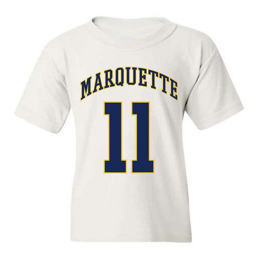 Marquette - NCAA Men's Basketball : Tyler Kolek - Youth T-Shirt Replica Shersey