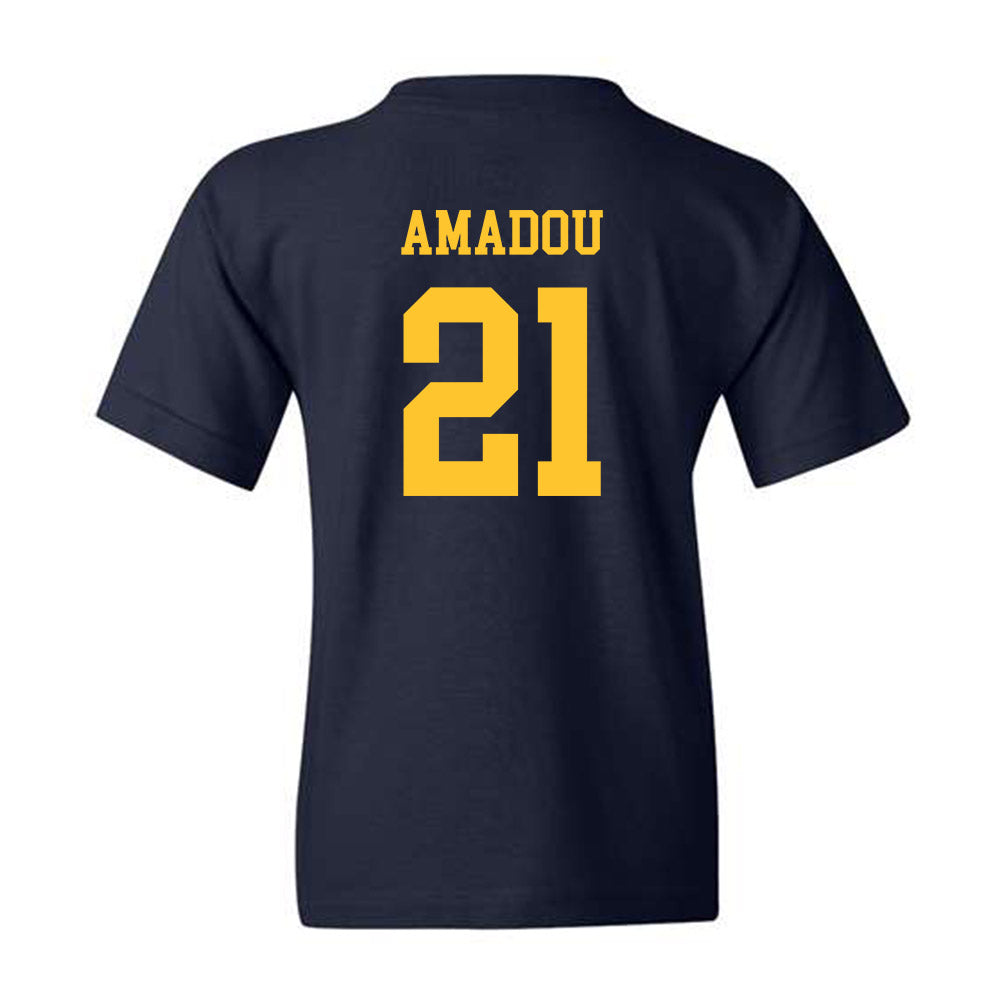 Marquette - NCAA Men's Basketball : Alassane Amadou - Youth T-Shirt Replica Shersey