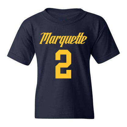 Marquette - NCAA Men's Basketball : Chase Ross - Youth T-Shirt Replica Shersey