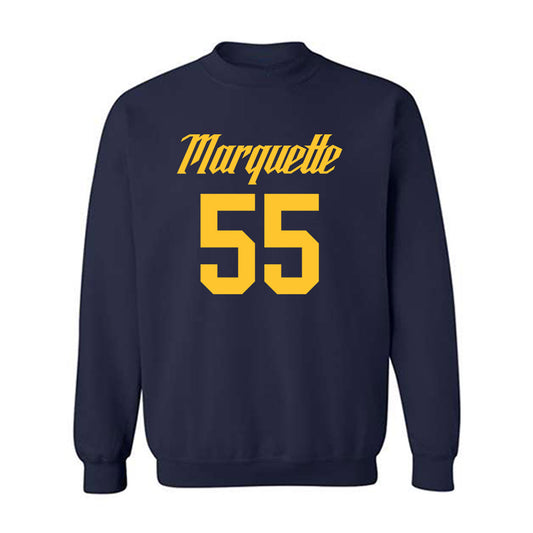 Marquette - NCAA Men's Basketball : Cameron Brown - Crewneck Sweatshirt Replica Shersey