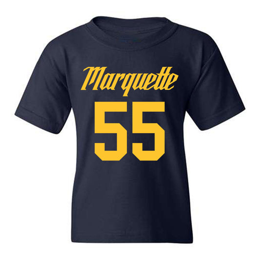 Marquette - NCAA Men's Basketball : Cameron Brown - Youth T-Shirt Replica Shersey