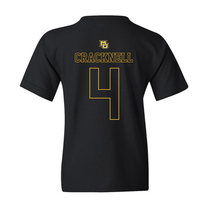 Marquette - NCAA Women's Basketball : Abbey Cracknell - Youth T-Shirt Replica Shersey