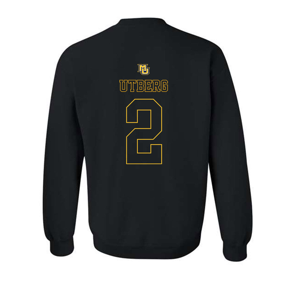 Marquette - NCAA Women's Basketball : Bridget Utberg - Crewneck Sweatshirt Replica Shersey