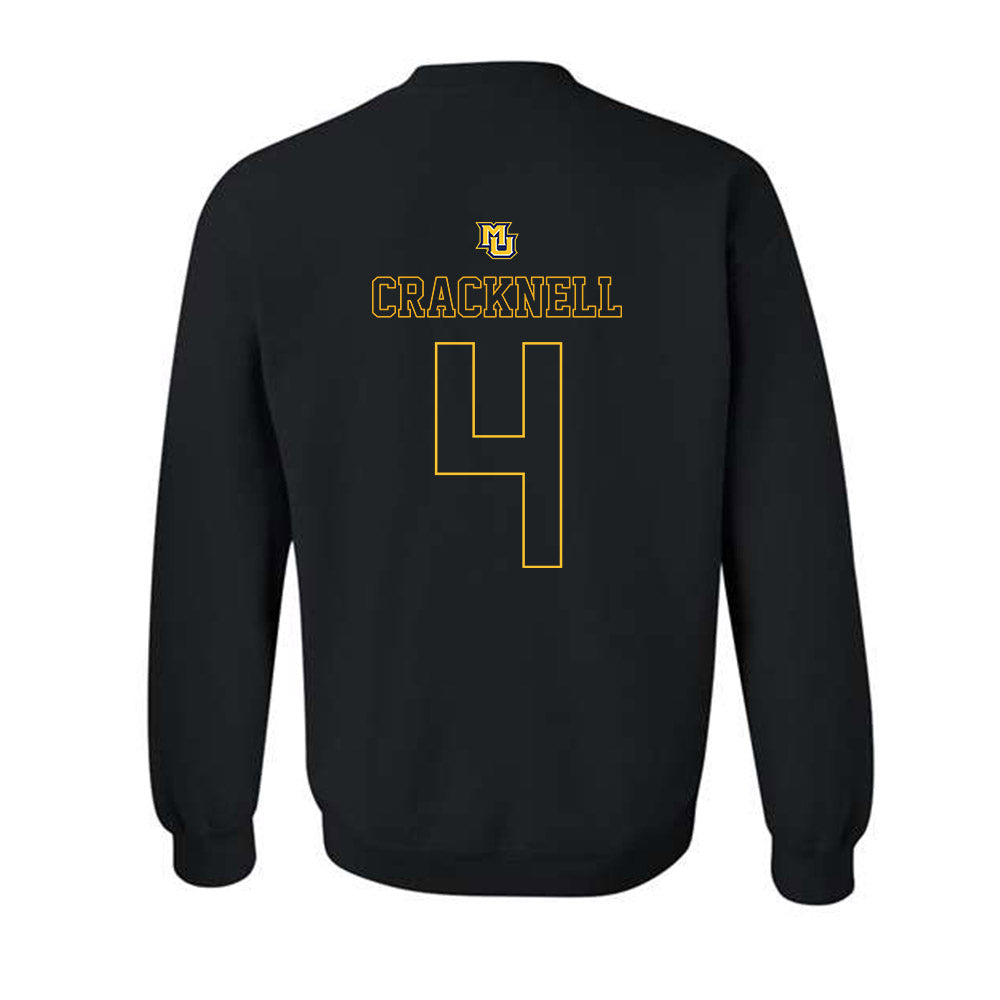 Marquette - NCAA Women's Basketball : Abbey Cracknell - Crewneck Sweatshirt Replica Shersey